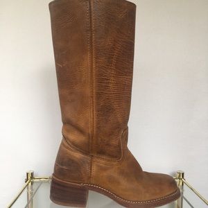 Frye Pull On Boot Tan Size 7